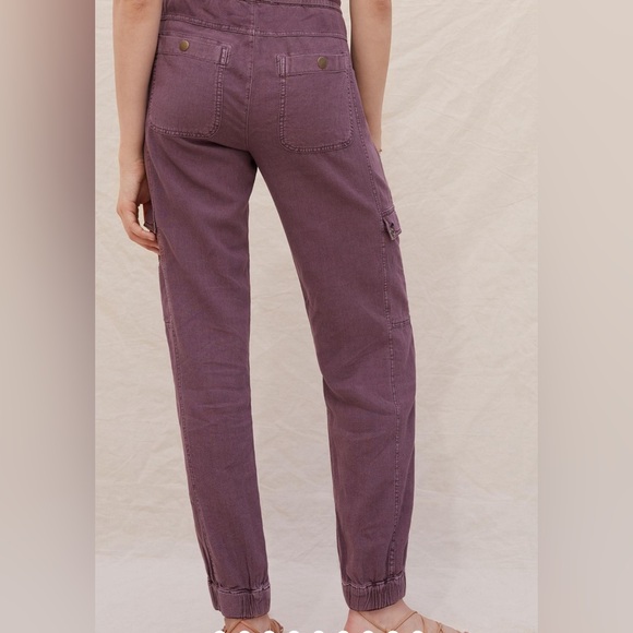 Anthropologie Cargo Jogger, Purple, S - Picture 3 of 13